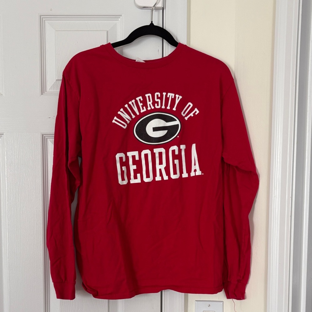 University of Georgia Red Long Sleeve Shirt